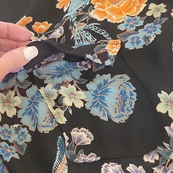 Johnny Was Silk Blouse - Picture 10 of 14